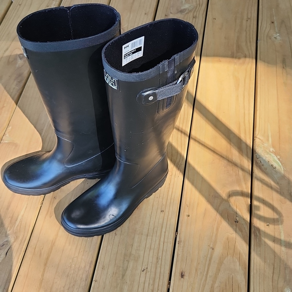 Helly Hansen rain boots, Sz 7, NWOT,never worn - Picture 2 of 7